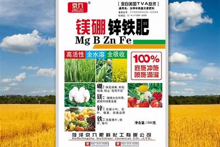 中国硼肥十大名牌