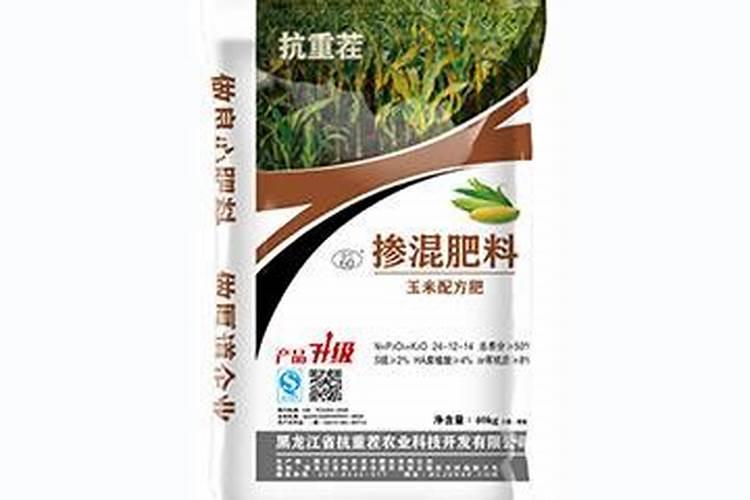玉米一次性底肥一大亩多少斤