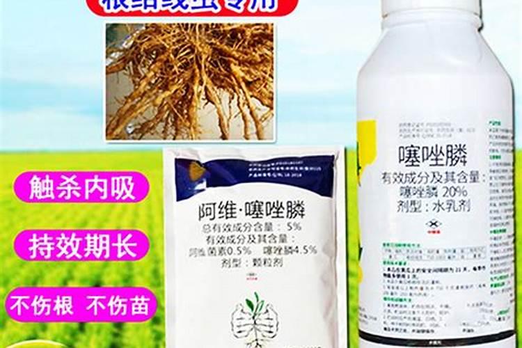 噻唑膦能和肥料一起用吗？