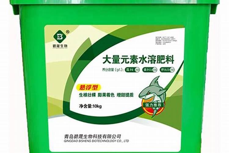 大量元素水溶肥和水溶性复合肥的区别