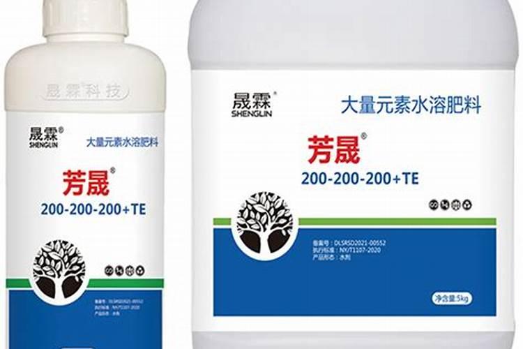 大量元素水溶肥和水溶性复合肥的区别