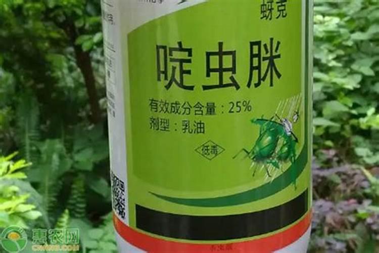 啶虫脒和磷酸二氢钾混用