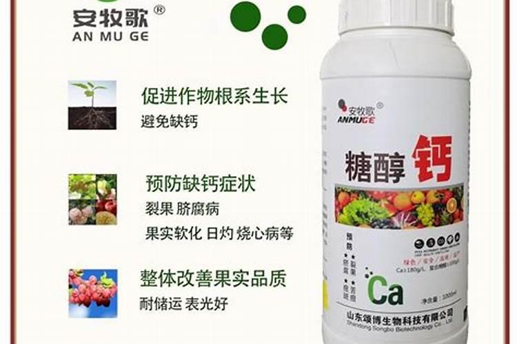 糖醇钙叶面肥作用与用量