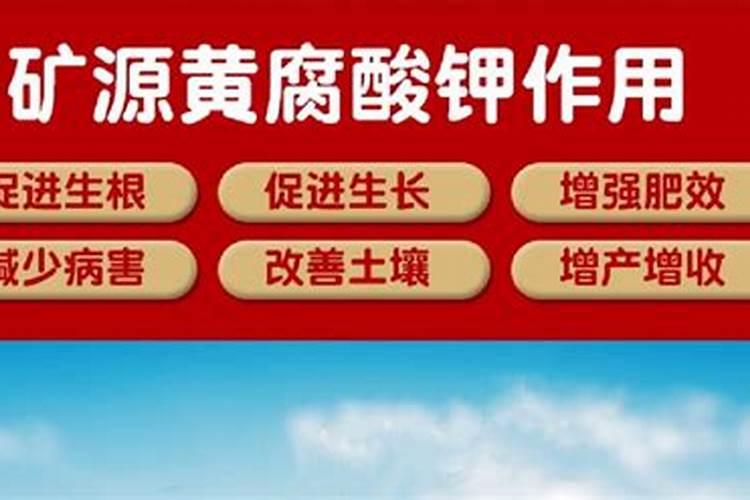 怎么才能证明黄腐酸钾好？