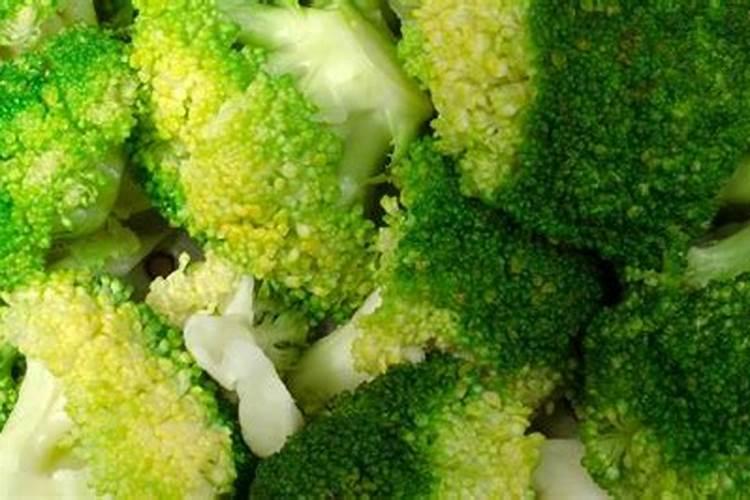 面对西兰花出现黄化米粒的情况该怎么做