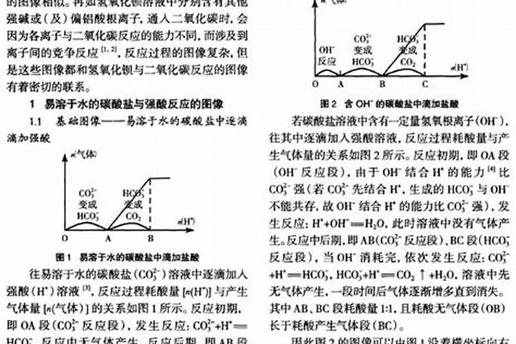 高考化学:碳酸盐的了解