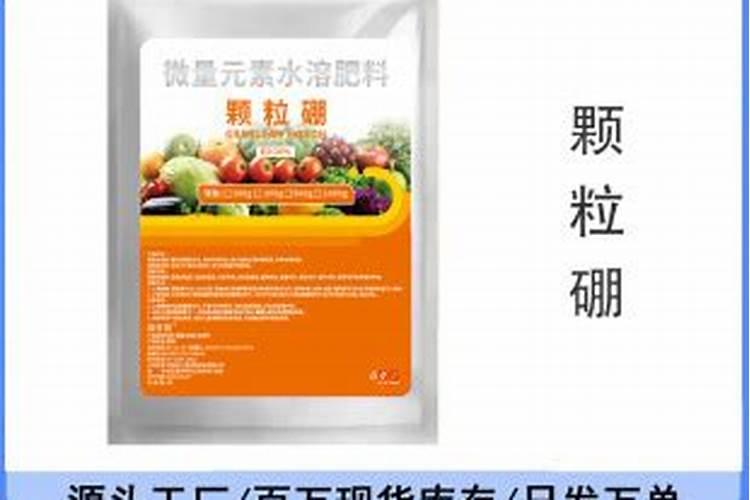 颗粒硼肥料推荐正品