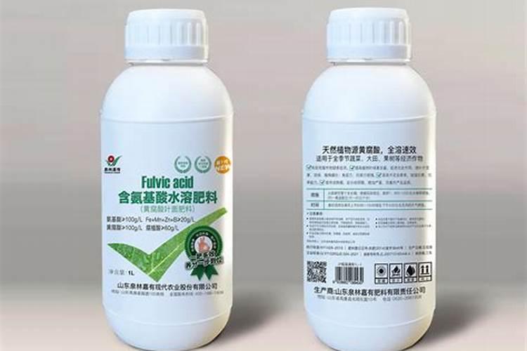 含氨基酸水溶肥的功效与作用