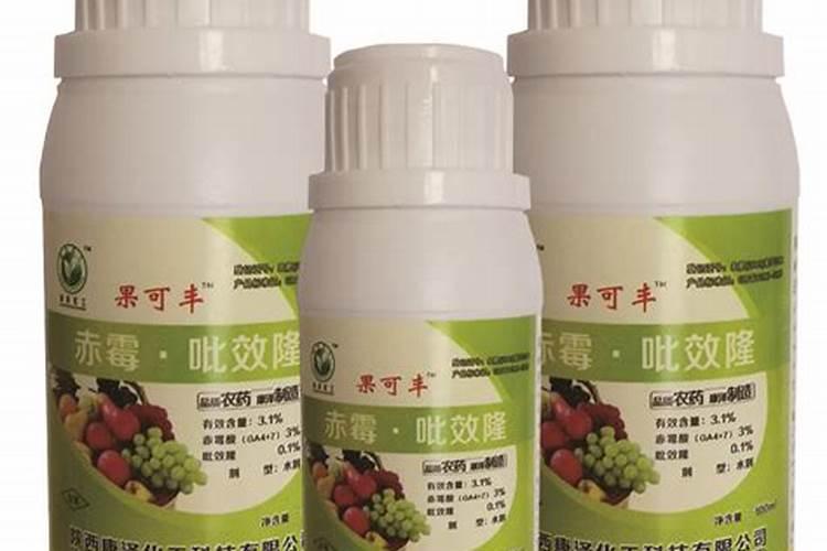噻苯隆加赤霉素在加氯吡脲叶面肥能同时使用吗