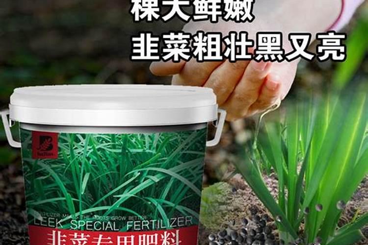 韭菜专用肥是化肥吗还是肥料？