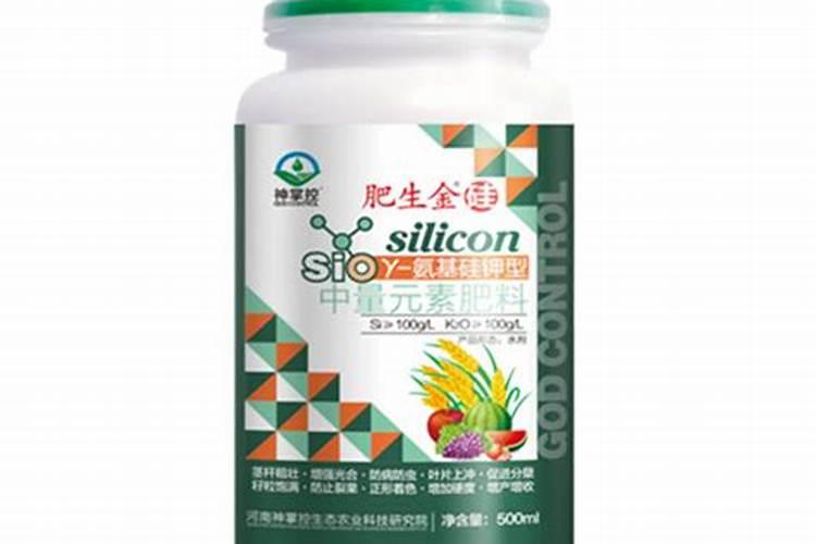 中量元素水溶肥料能加有机硅吗