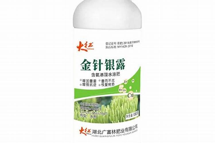 为峰肥业银花神露适合什么作物使用